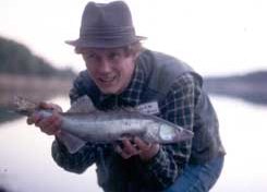 Zander with a living bait (17.5.2001)